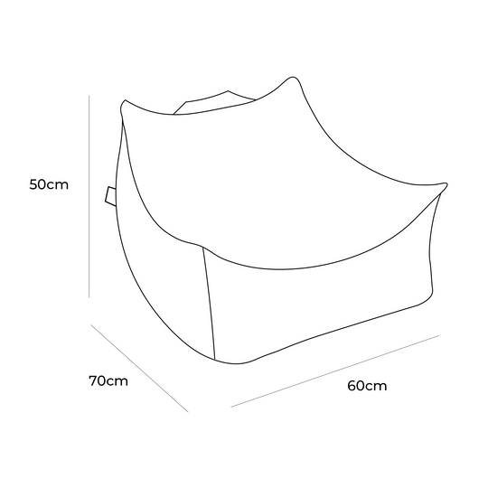 Ästhetischer Sitzsack