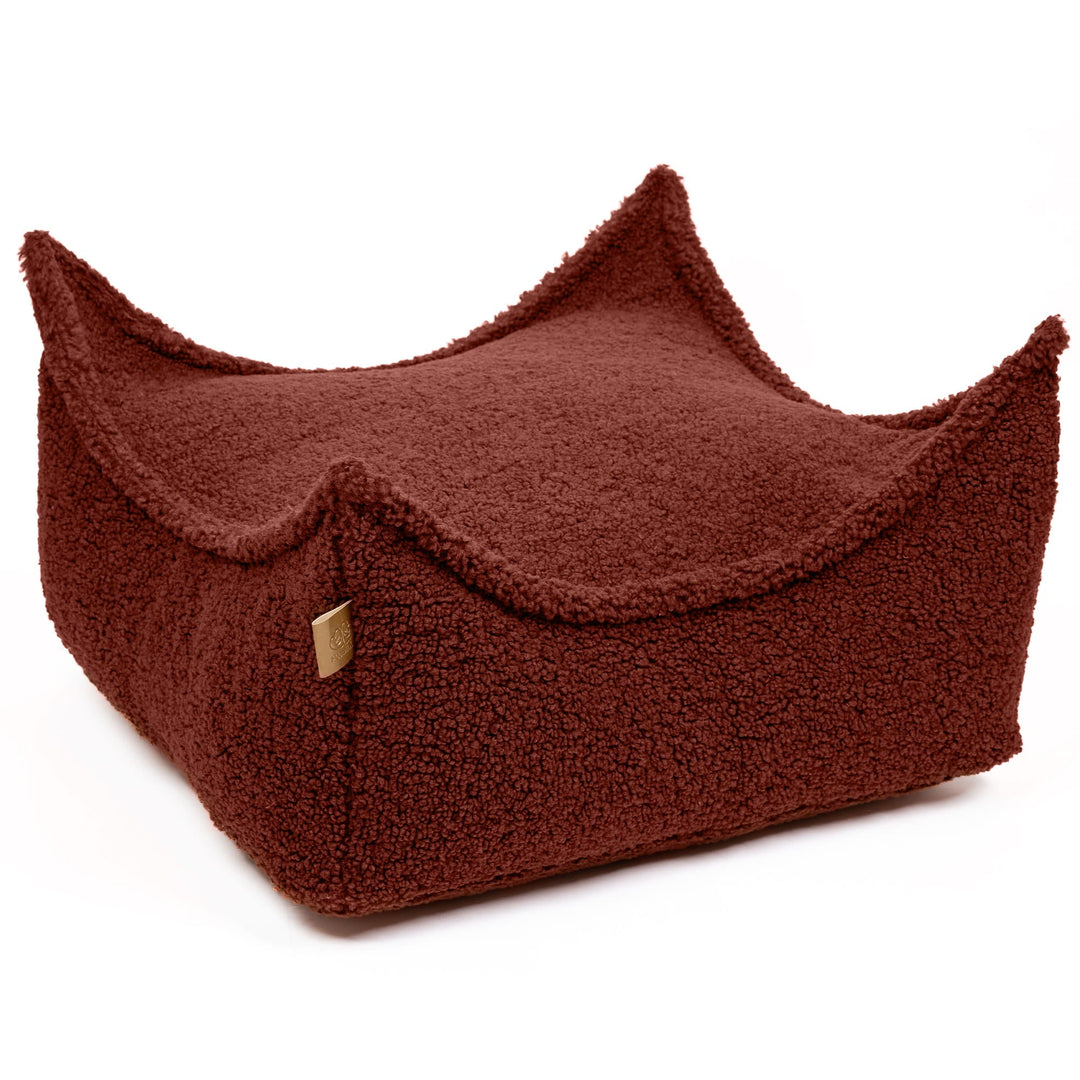 Bearly Square Pouf
