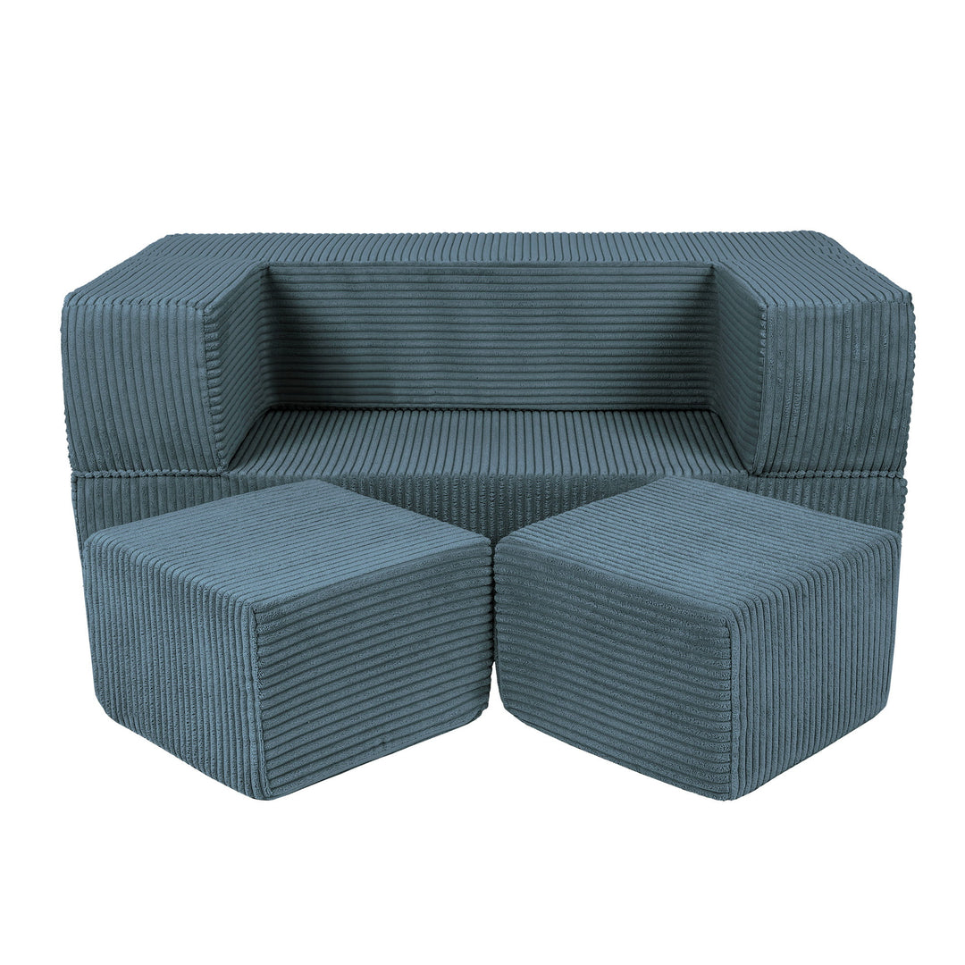 Ästhetisches Kinderspielsofa Türkis