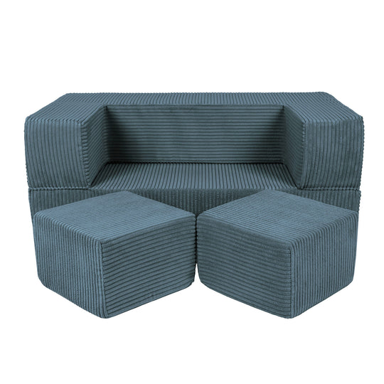 Ästhetisches Kinderspielsofa Türkis