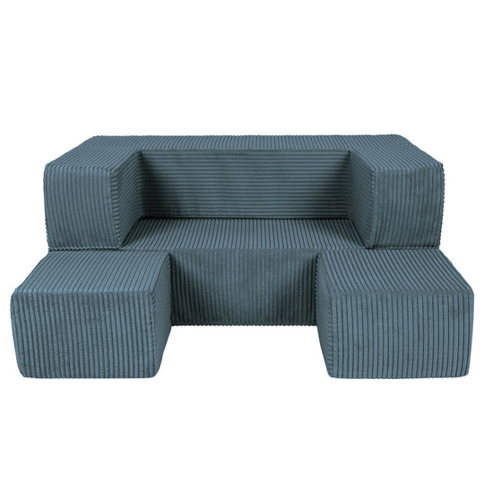 Ästhetisches Kinderspielsofa Türkis