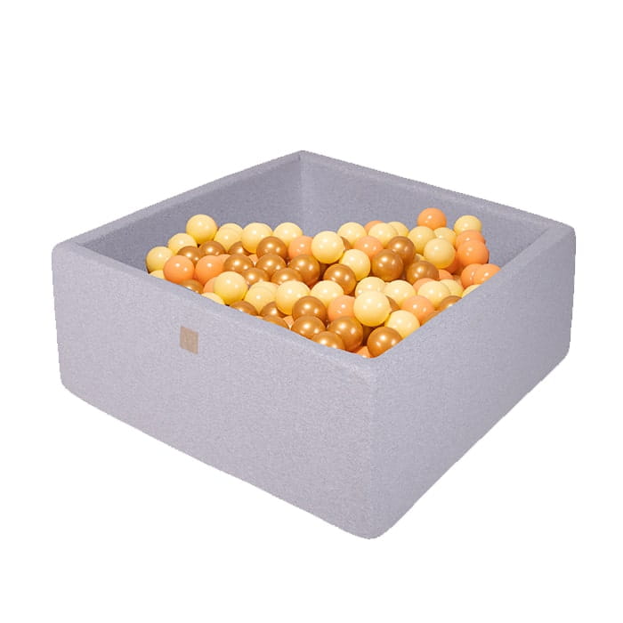 Honey Square Bällebad - Komplettset mit 300 Bällen