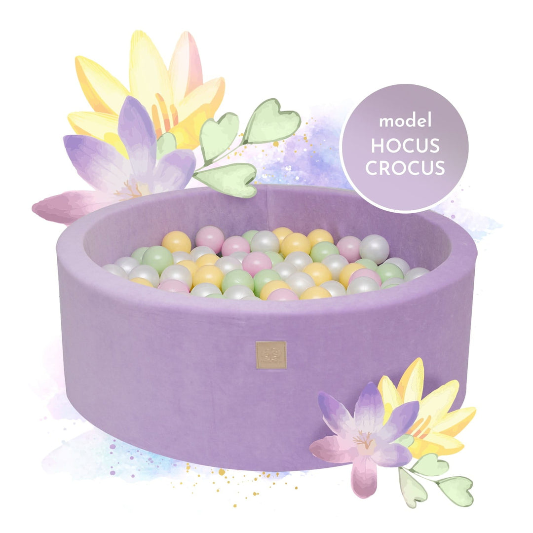 Velvet Violet Hocus Crosus Bällebad - Komplettset mit 250 Bällen