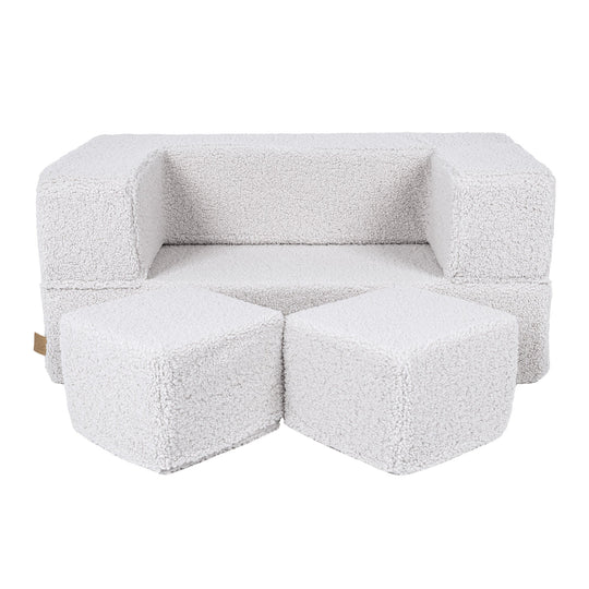 Bearly Kinder-Spielsofa Creme