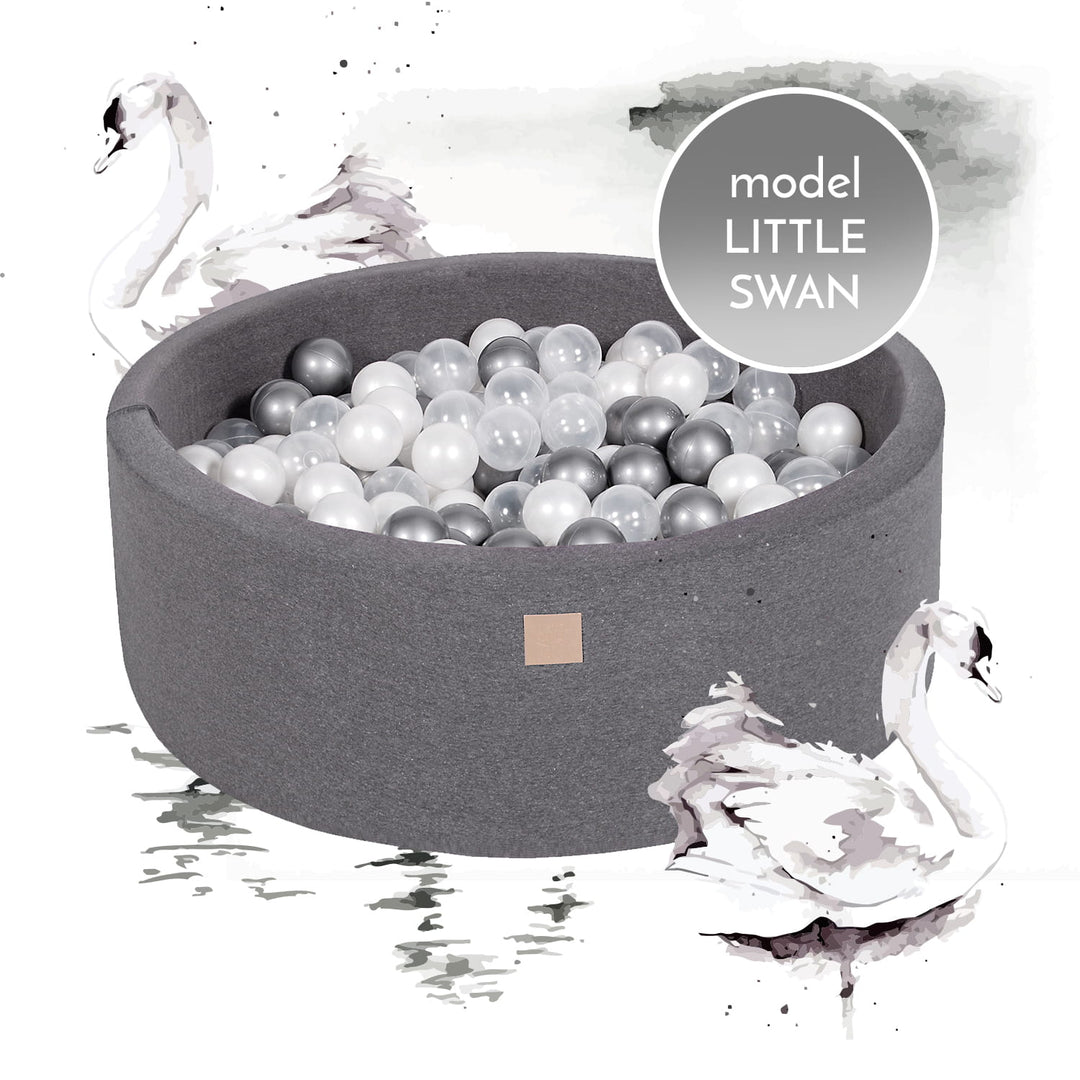 Bällebad-Set „Little Swan“ – komplett mit 250 Bällen