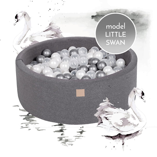Bällebad-Set „Little Swan“ – komplett mit 250 Bällen