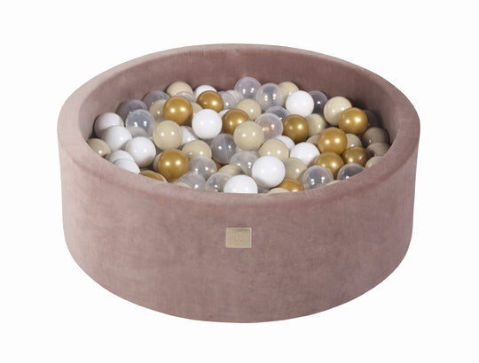 Bällebad „Velvet Teddy“ – Komplettset mit 250 Bällen