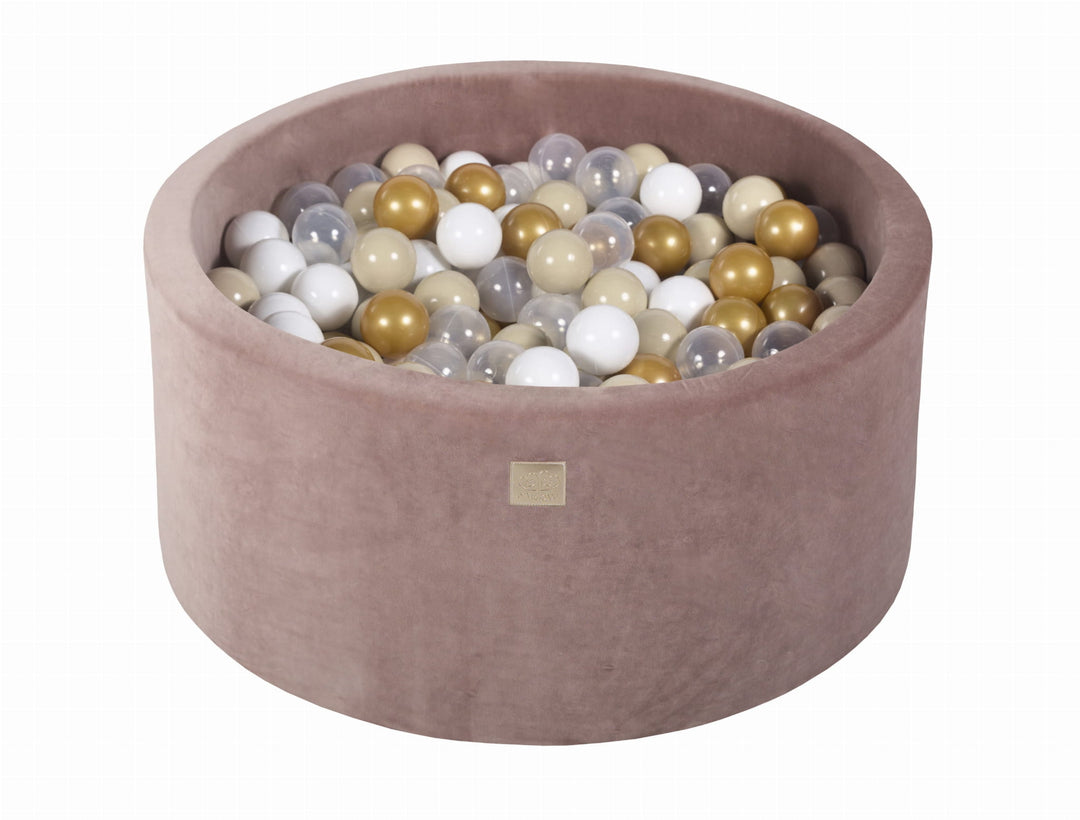 Bällebad „Velvet Teddy“ – Komplettset mit 250 Bällen