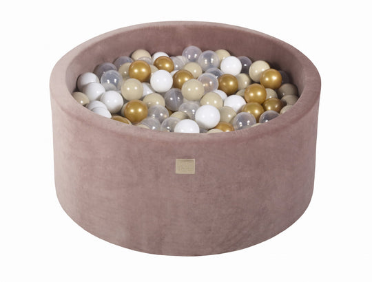 Bällebad „Velvet Teddy“ – Komplettset mit 250 Bällen