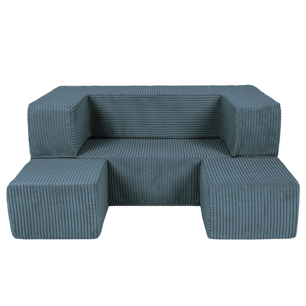 Ästhetisches Kinderspielsofa Türkis