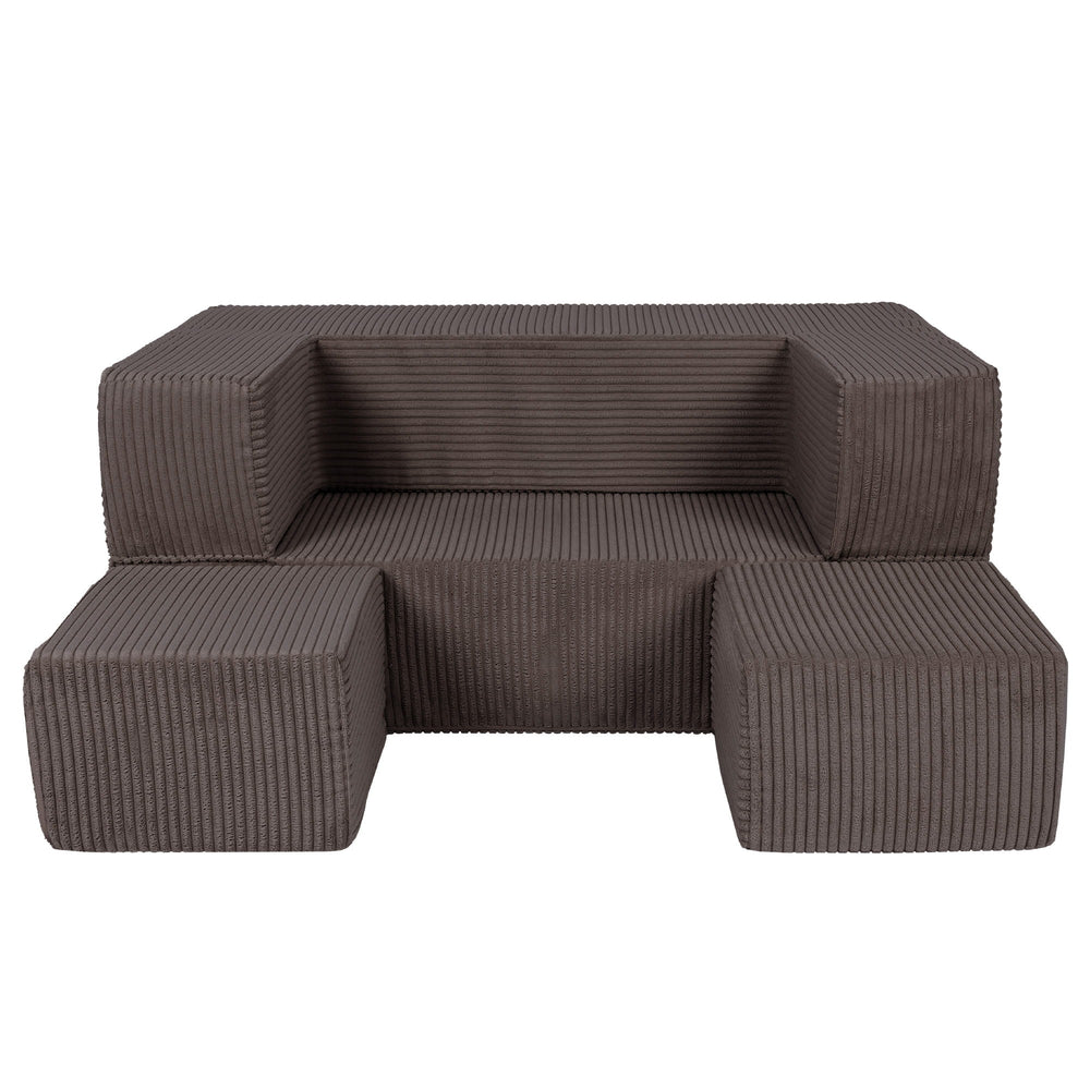 Ästhetisches Kinderspielsofa Braun