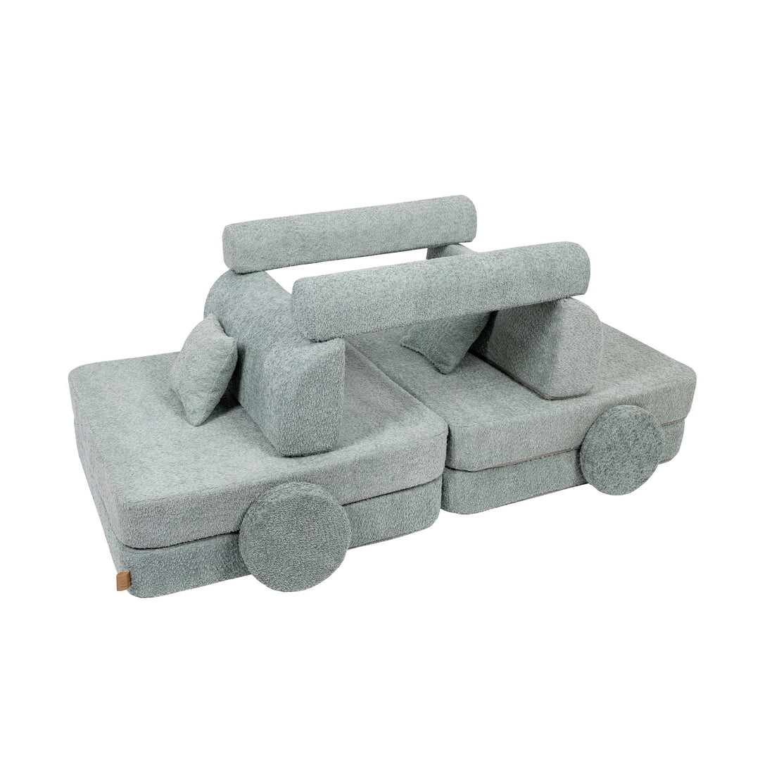 Spielsofa Boucle Premium Fresh Mint