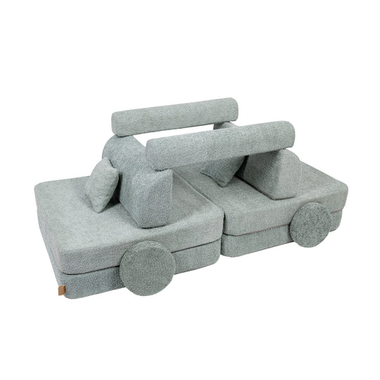 Spielsofa Boucle Premium Fresh Mint