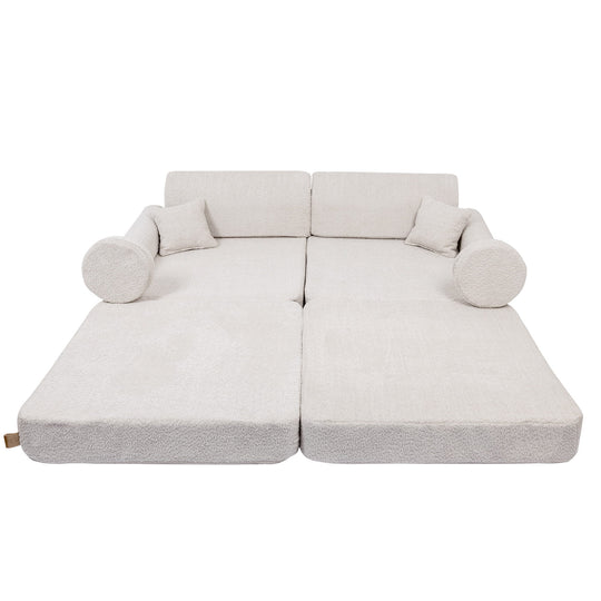 Play Sofa Boucle Premium Champagner Ecru
