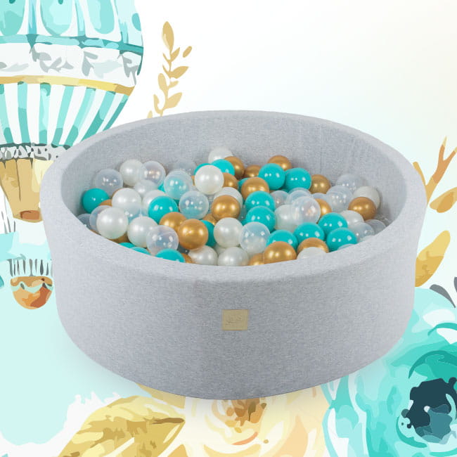 Bällebad-Set „Dreams“ – komplett mit 250 Bällen