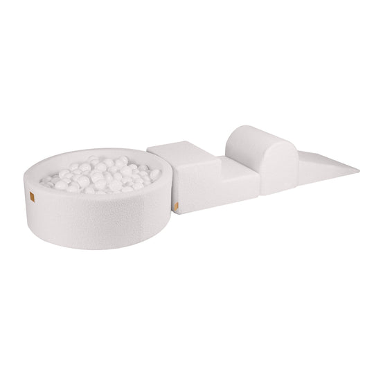 Boucle-Weiß-Spielset mit Bällebad
