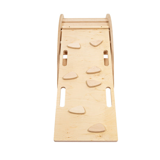Kleine Traumwippe Classic Wood mit Rutsche und Leiter
