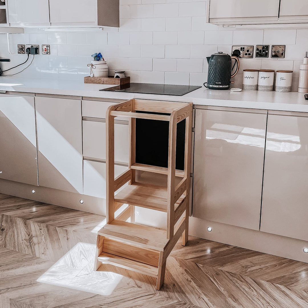 Küchenhelfer-Set mit Kreidetafel