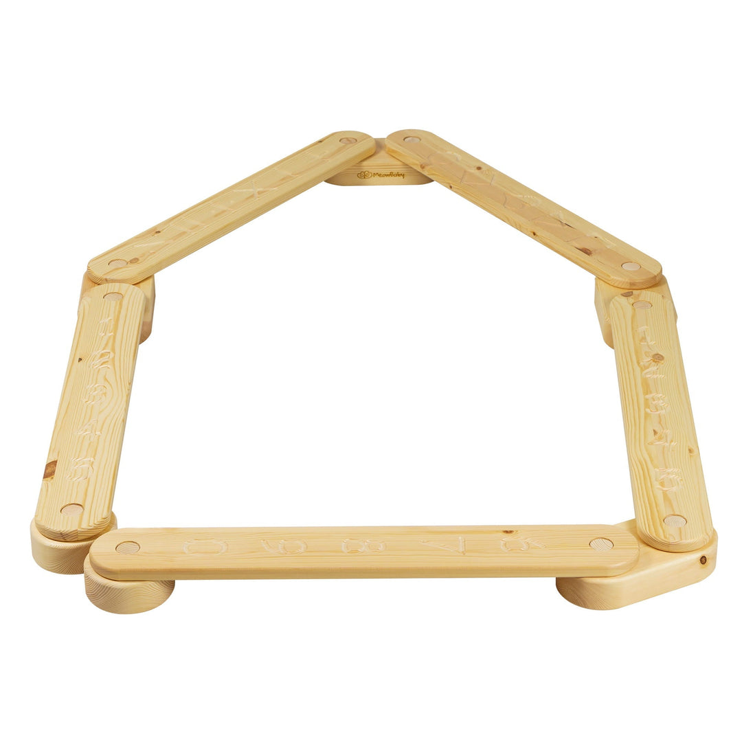 Schwebebalken-Set aus Holz