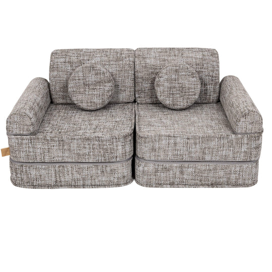 Medium Modular Sofa for Kids - Tangle Moon Grey