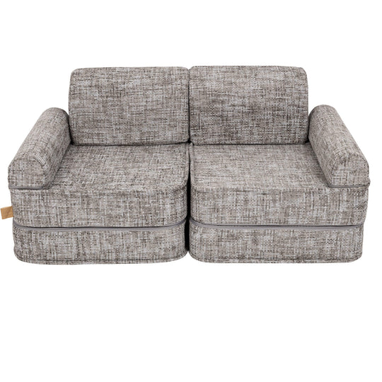 Medium Modular Sofa for Kids - Tangle Moon Grey